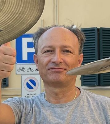 Paolo Parronchi — partecipante al Drum Camp con Corrado Bertonazzi