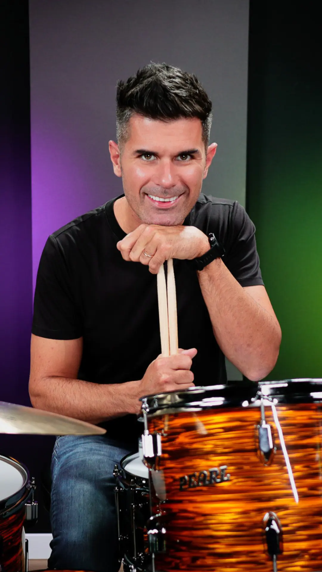 corso di batteria con spartiti e basi musicali