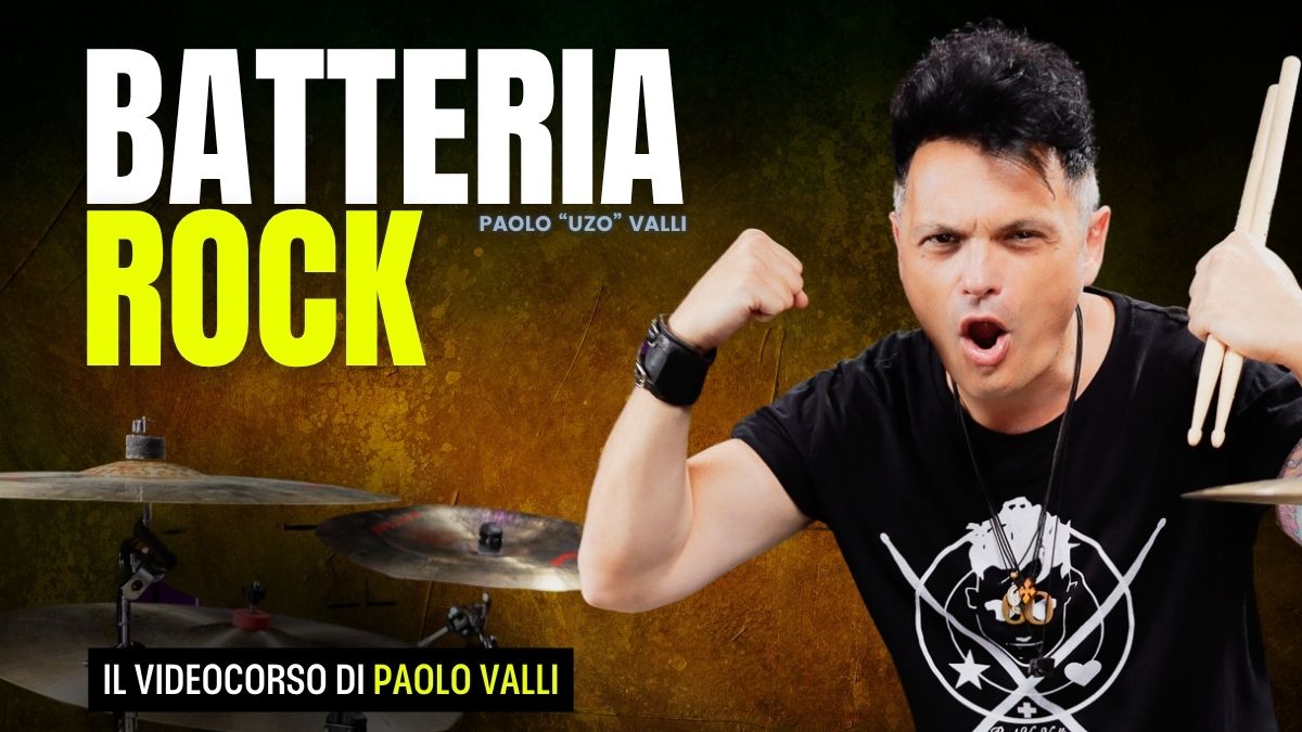 Batteria Rock con Paolo Valli