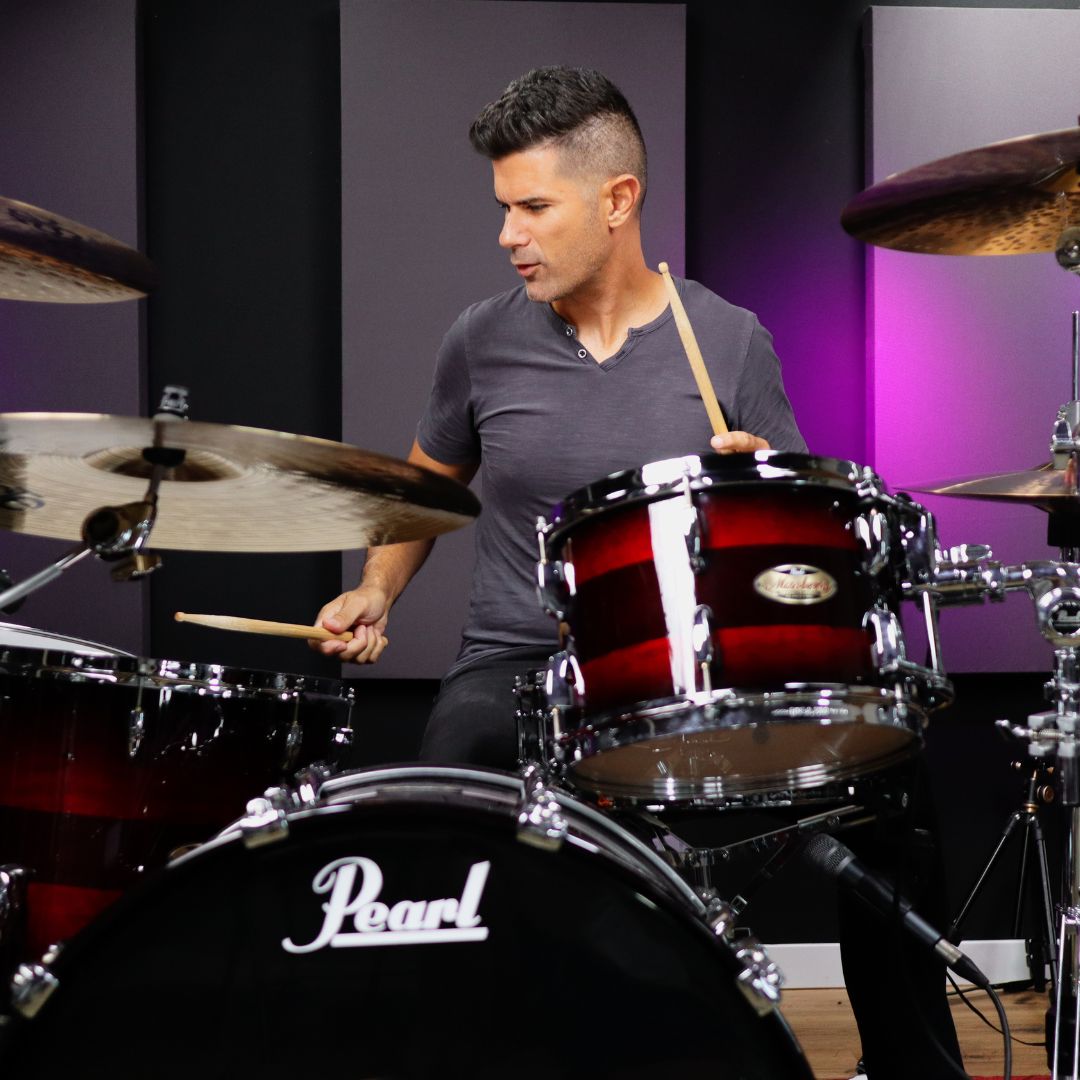 come accordare i tom della batteria