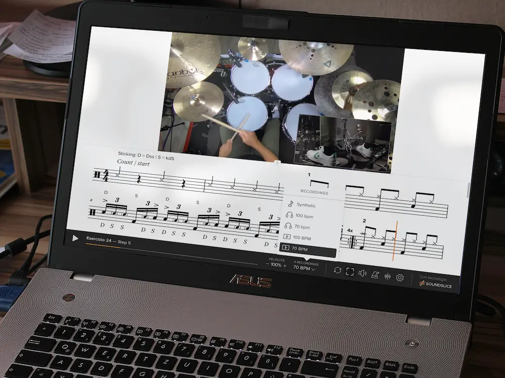 esercizi di batteria jazz